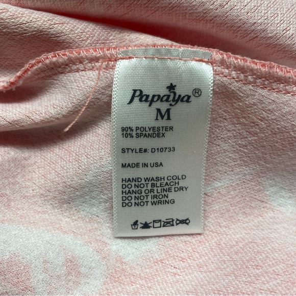 Papaya ladies floral print, mini dress, size medium - Picture 7 of 7